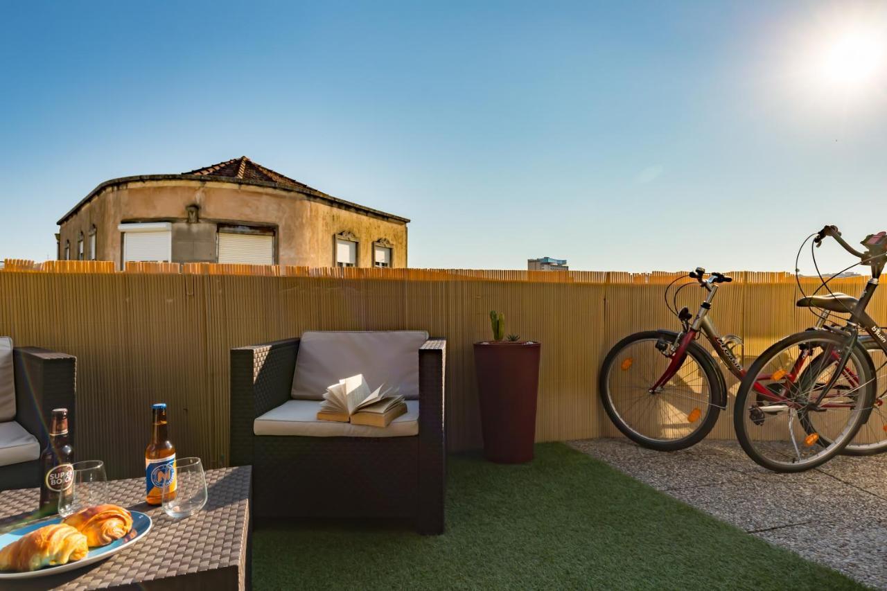 Music Relaxing Apt With Bikes, Terrace & Parking OOporto Esterno foto