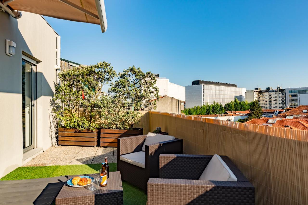 Music Relaxing Apt With Bikes, Terrace & Parking OOporto Esterno foto